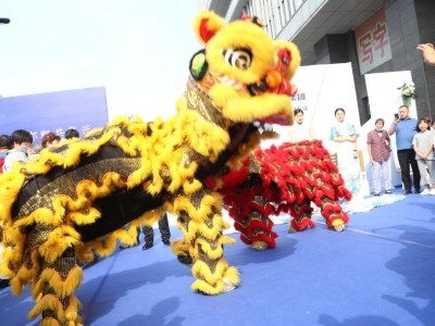 舞獅表演、舞獅點睛